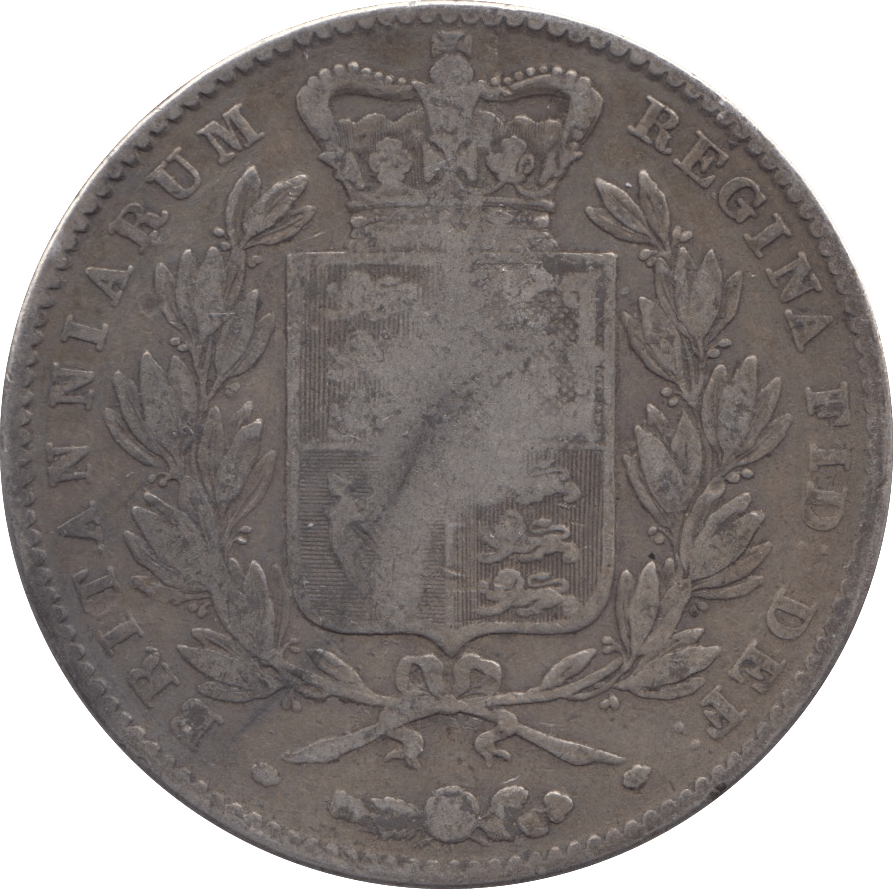 1844 CROWN ( FINE ) STAR STOP D1 - CROWN - Cambridgeshire Coins