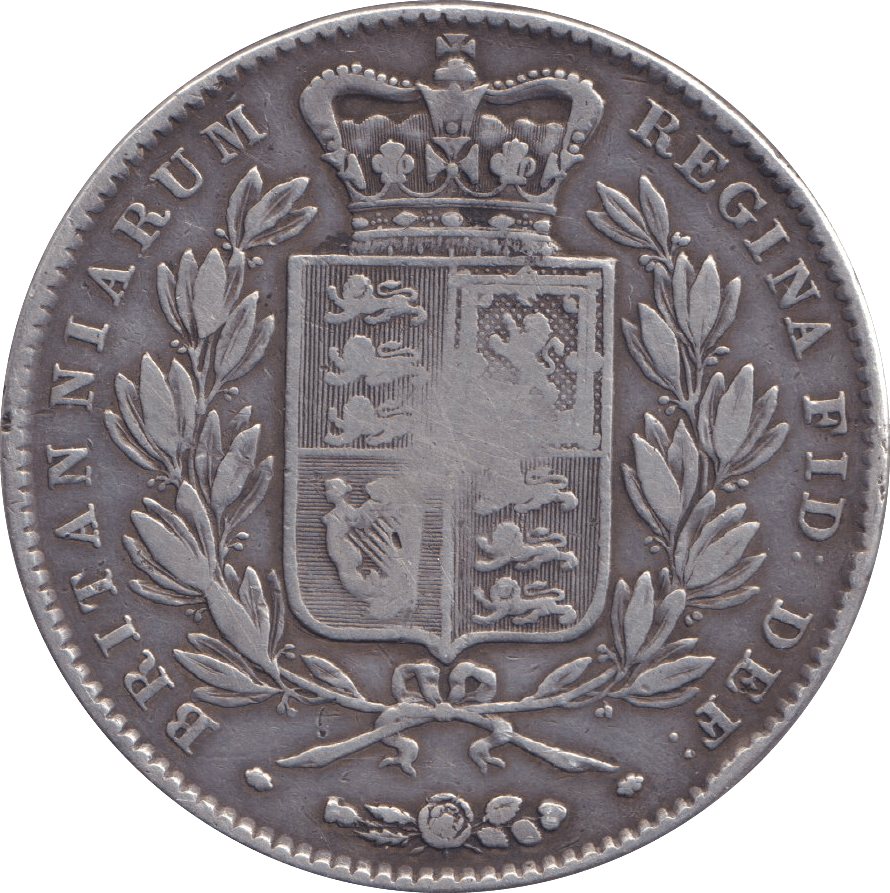 1844 CROWN ( GF ) - CROWN - Cambridgeshire Coins