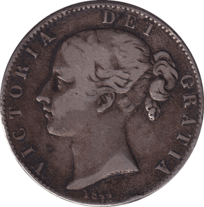 1844 CROWN ( GF ) - CROWN - Cambridgeshire Coins