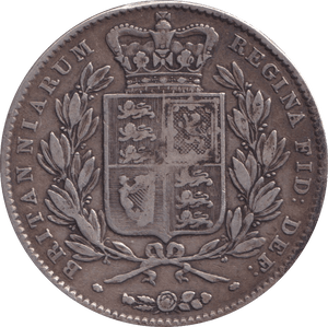 1844 CROWN ( GF ) - CROWN - Cambridgeshire Coins