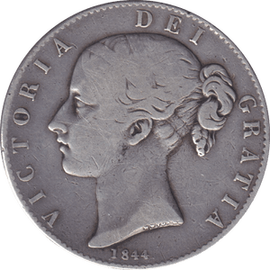 1844 CROWN ( GF ) - CROWN - Cambridgeshire Coins