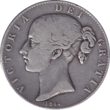 1844 CROWN ( GF ) - CROWN - Cambridgeshire Coins