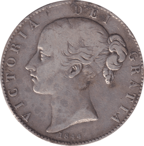 1844 CROWN ( GF ) - CROWN - Cambridgeshire Coins