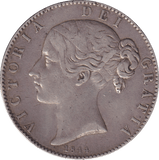 1844 CROWN ( GF ) - FLORIN - Cambridgeshire Coins