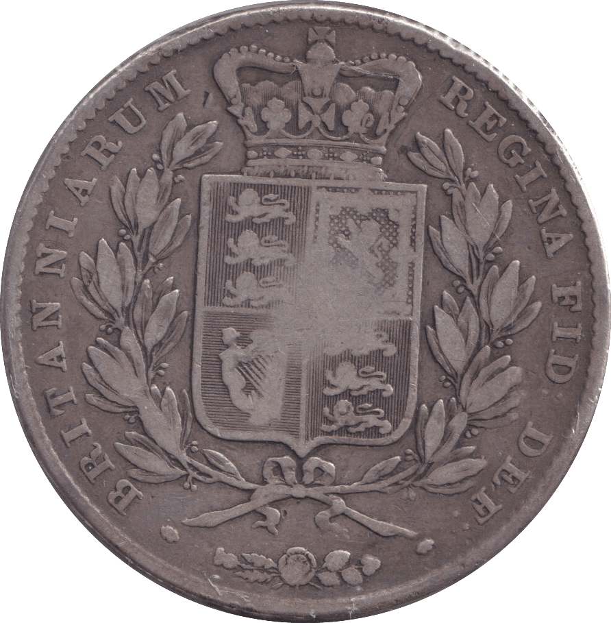1844 CROWN ( NF ) 2 - CROWN - Cambridgeshire Coins