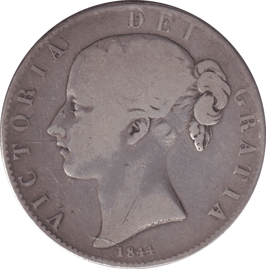 1844 CROWN ( NF ) 2 - CROWN - Cambridgeshire Coins