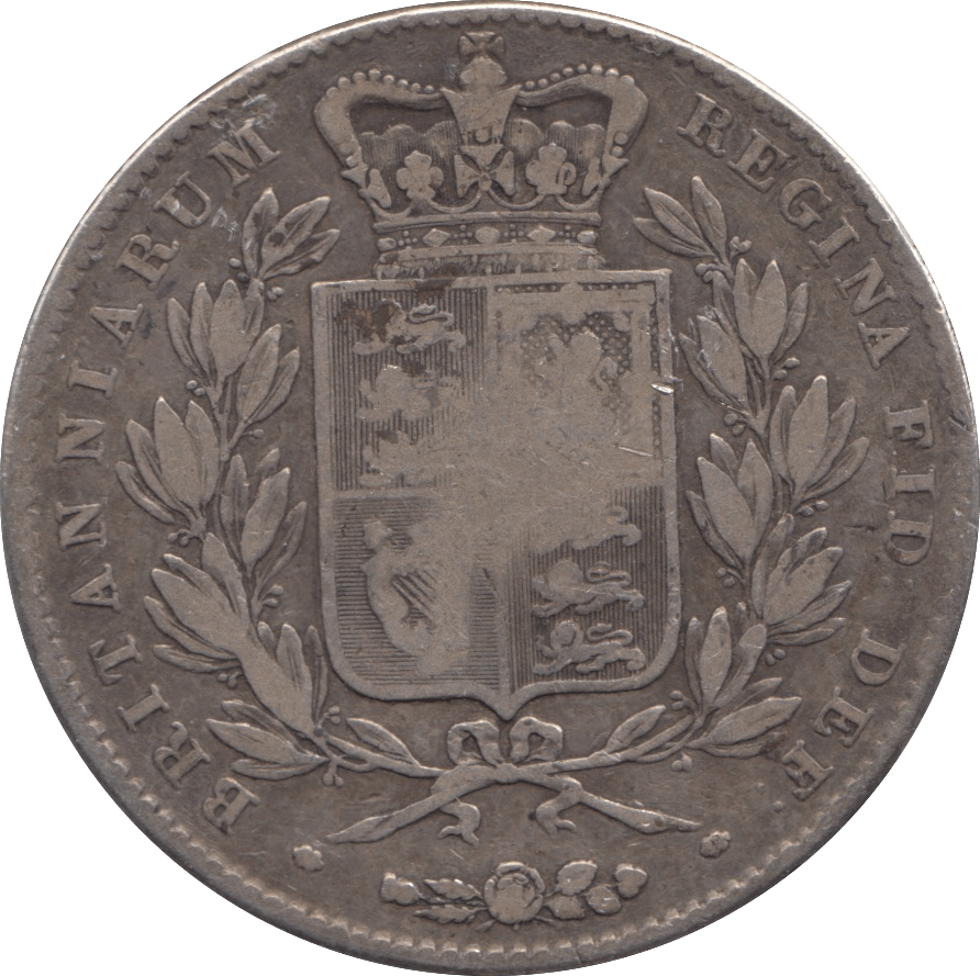 1844 CROWN ( NF ) STAR STOP - CROWN - Cambridgeshire Coins