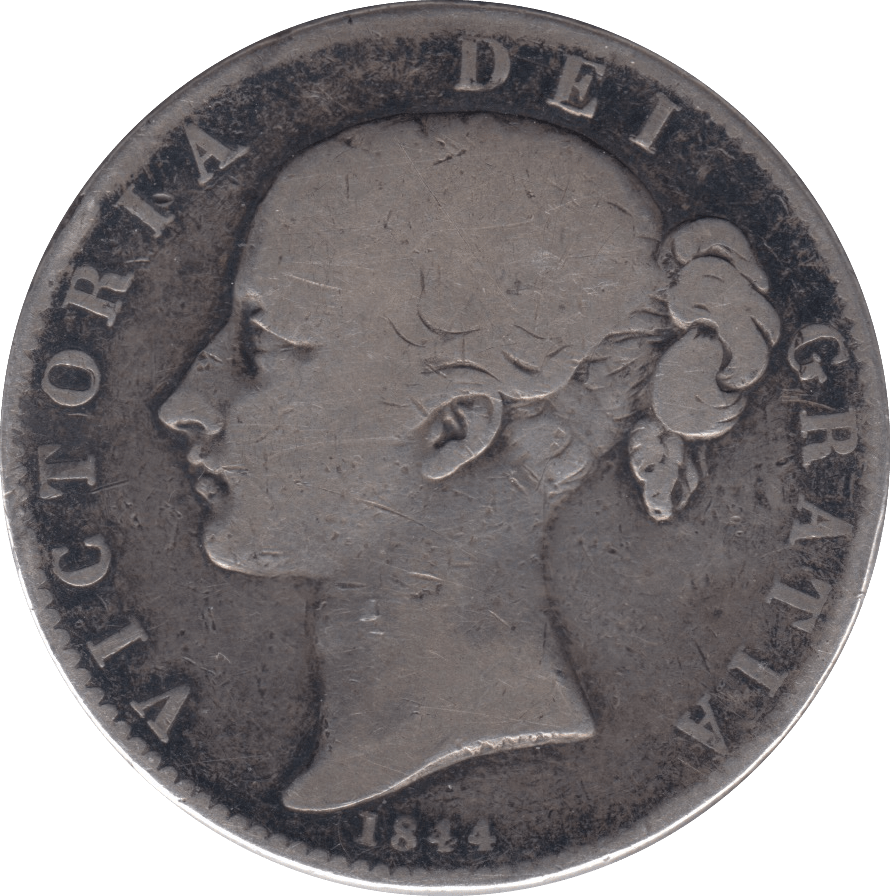 1844 CROWN ( NF ) STAR STOP - CROWN - Cambridgeshire Coins