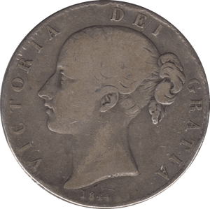 1844 CROWN ( NF ) STAR STOP - CROWN - Cambridgeshire Coins