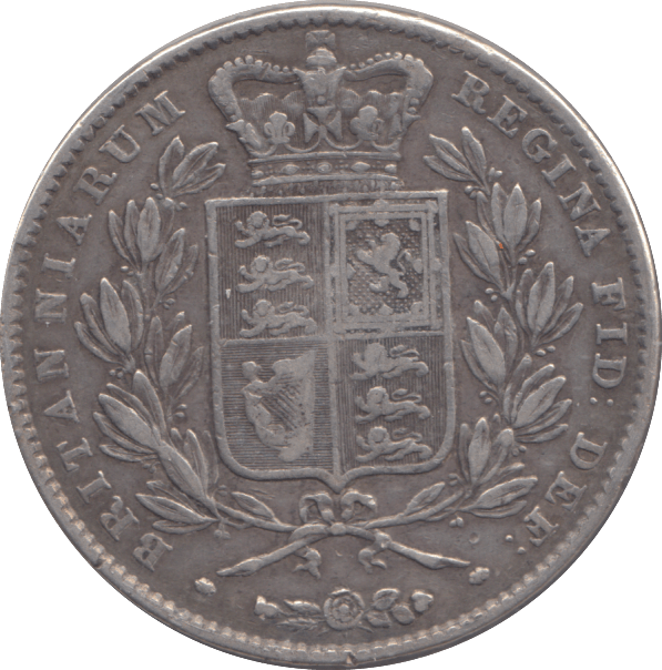 1844 CROWN ( VF ) - CROWN - Cambridgeshire Coins