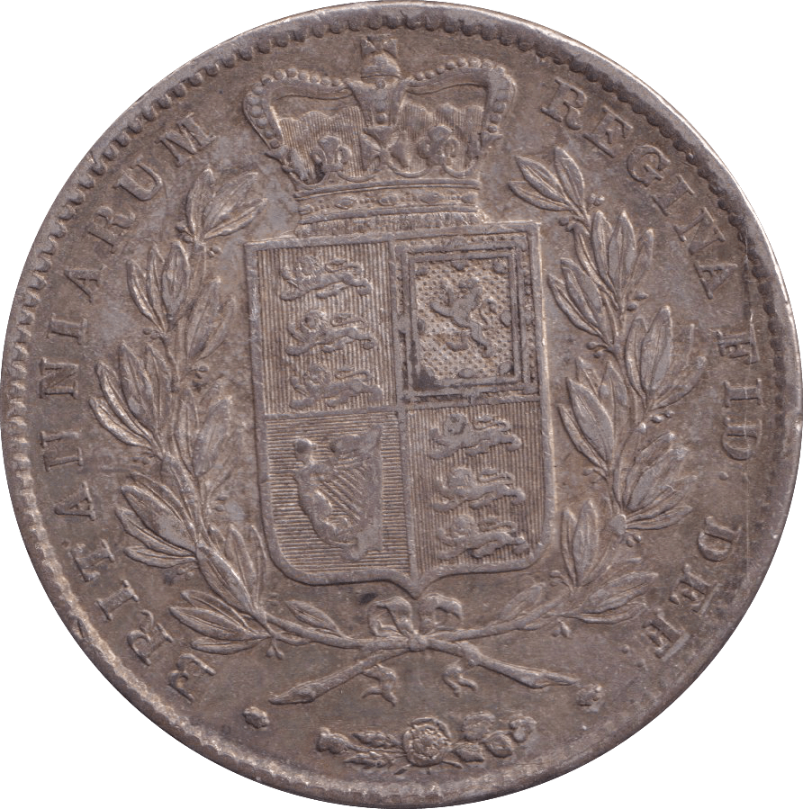 1844 CROWN ( VF ) - CROWN - Cambridgeshire Coins
