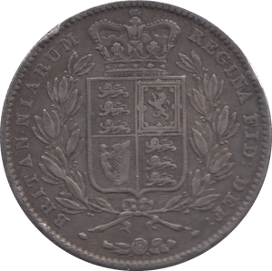 1844 CROWN ( VF ) - CROWN - Cambridgeshire Coins