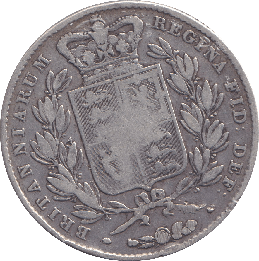 1844 CROWN VIII 3 ( FINE ) STAR - CROWN - Cambridgeshire Coins