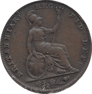 1844 FARTHING ( GF ) - FARTHING - Cambridgeshire Coins