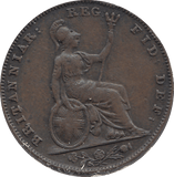 1844 FARTHING ( GF ) - FARTHING - Cambridgeshire Coins