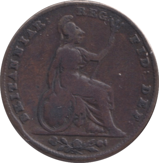 1844 FARTHING ( NF ) - FARTHING - Cambridgeshire Coins