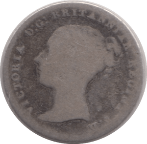 1844 FOURPENCE ( NF ) - MAUNDY FOURPENCE - Cambridgeshire Coins