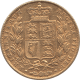 1844 GOLD SOVEREIGN ( GVF ) - SOVEREIGN - Cambridgeshire Coins