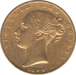 1844 GOLD SOVEREIGN ( GVF ) - SOVEREIGN - Cambridgeshire Coins