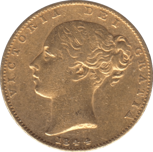 1844 GOLD SOVEREIGN ( GVF ) - SOVEREIGN - Cambridgeshire Coins
