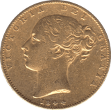 1844 GOLD SOVEREIGN ( GVF ) - SOVEREIGN - Cambridgeshire Coins
