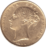 1844 GOLD SOVEREIGN ( GVF ) - SOVEREIGN - Cambridgeshire Coins