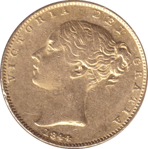1844 GOLD SOVEREIGN ( GVF ) - SOVEREIGN - Cambridgeshire Coins