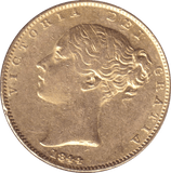 1844 GOLD SOVEREIGN ( GVF ) - SOVEREIGN - Cambridgeshire Coins