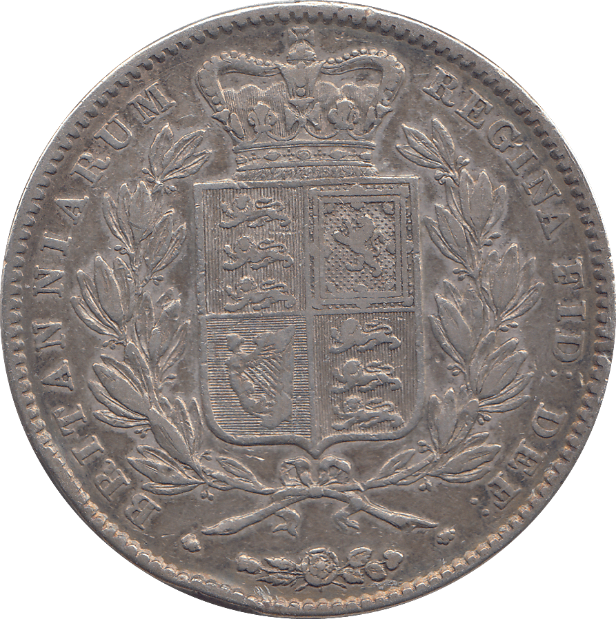1844 HALF CROWN ( GF ) - WORLD COINS - Cambridgeshire Coins
