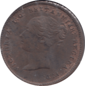 1844 HALF FARTHING ( AUNC ) - Half Farthing - Cambridgeshire Coins