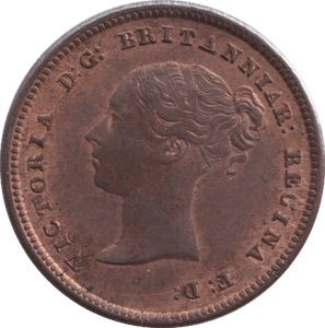 1844 HALF FARTHING ( EF ) - HALF FARTHING - Cambridgeshire Coins