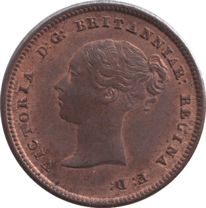 1844 HALF FARTHING ( EF ) - HALF FARTHING - Cambridgeshire Coins