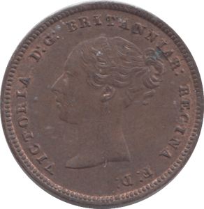 1844 HALF FARTHING ( EF ) - HALF FARTHING - Cambridgeshire Coins
