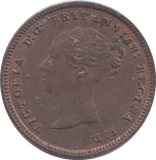 1844 HALF FARTHING ( EF ) - HALF FARTHING - Cambridgeshire Coins