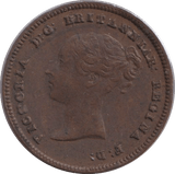 1844 HALF FARTHING ( FINE ) 6 - HALF FARTHING - Cambridgeshire Coins