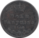 1844 HALF FARTHING ( FINE ) - Half Farthing - Cambridgeshire Coins