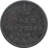 1844 HALF FARTHING ( FINE ) - Half Farthing - Cambridgeshire Coins