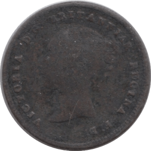 1844 HALF FARTHING ( FINE ) - Half Farthing - Cambridgeshire Coins