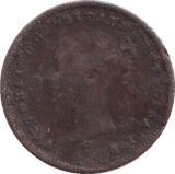 1844 HALF FARTHING ( FINE ) - HALF FARTHING - Cambridgeshire Coins