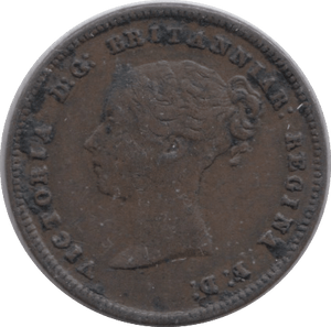 1844 HALF FARTHING ( GF ) 4 - Half Farthing - Cambridgeshire Coins