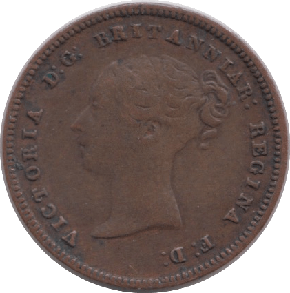 1844 HALF FARTHING ( GF ) 5 - Half Farthing - Cambridgeshire Coins
