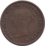 1844 HALF FARTHING ( GF ) 5 - Half Farthing - Cambridgeshire Coins