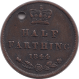 1844 HALF FARTHING ( GF ) 6 - Half Farthing - Cambridgeshire Coins