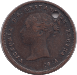 1844 HALF FARTHING ( GF ) 6 - Half Farthing - Cambridgeshire Coins