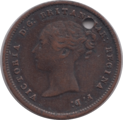 1844 HALF FARTHING ( GF ) 6 - Half Farthing - Cambridgeshire Coins