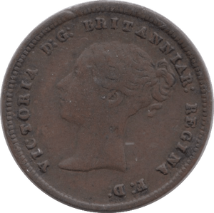 1844 HALF FARTHING ( GF ) - Half Farthing - Cambridgeshire Coins