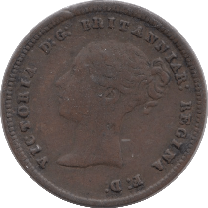 1844 HALF FARTHING ( GF ) - Half Farthing - Cambridgeshire Coins