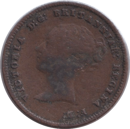 1844 HALF FARTHING ( GF ) - HALF FARTHING - Cambridgeshire Coins