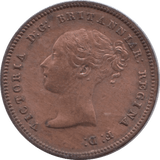 1844 HALF FARTHING ( GVF ) 3 - Half Farthing - Cambridgeshire Coins