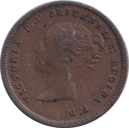 1844 HALF FARTHING ( GVF ) 3 - HALF FARTHING - Cambridgeshire Coins